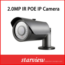 2.0MP Poe IP IR impermeable CCTV Seguridad Bullet cámara de red